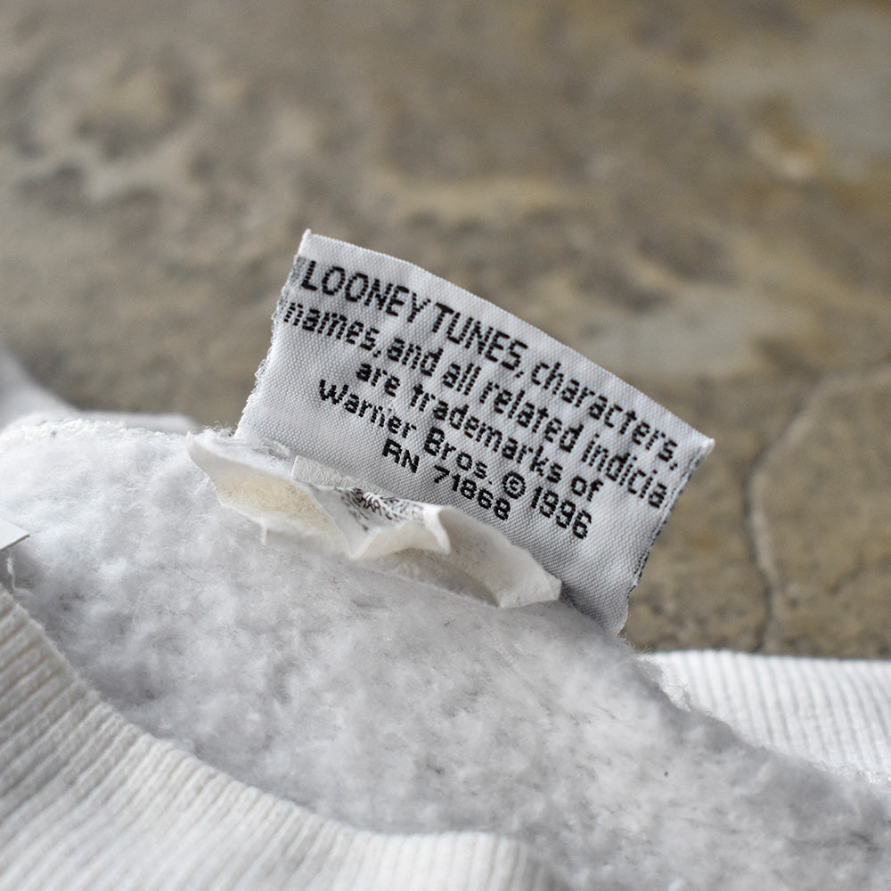 90's AOP！ Looney Tunes “タズマニアンデビル” スウェット USA製 250618H