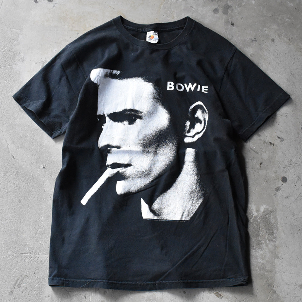 DAVID BOWIE ポートレート フォト Tシャツ 240906