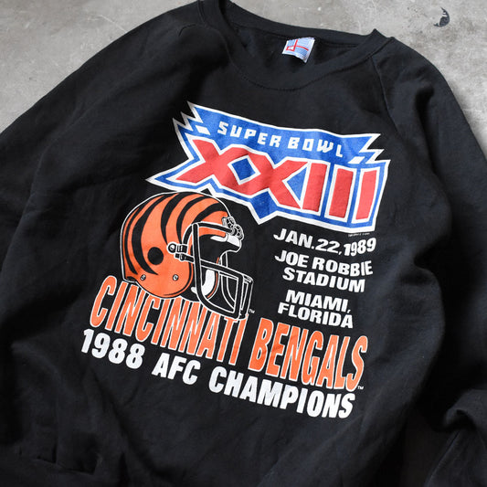 80's デッドストック! “NFL Super Bowl XXIII” スウェット USA製 250301