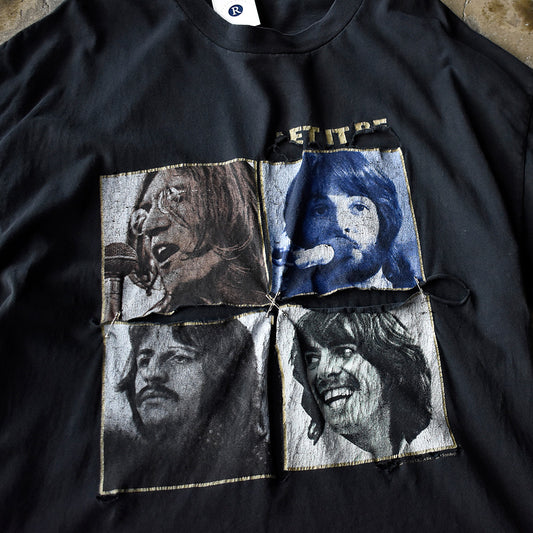 Y2K The Beatles “Let It Be” ダメージ！Tシャツ 250508H