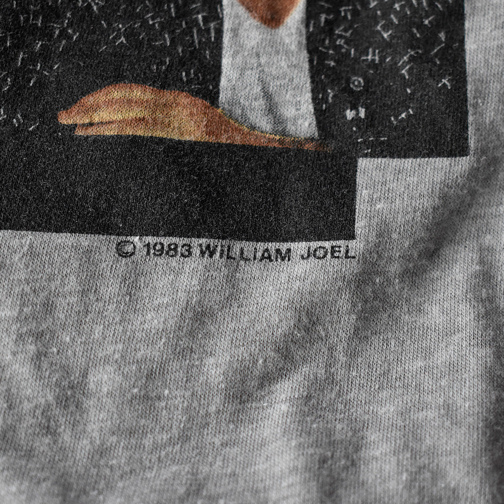 80's Billy Joel “From A Piano Man To An Innocent Man” Tour /84 ラグランスリーブ ロック Tシャツ 250826H