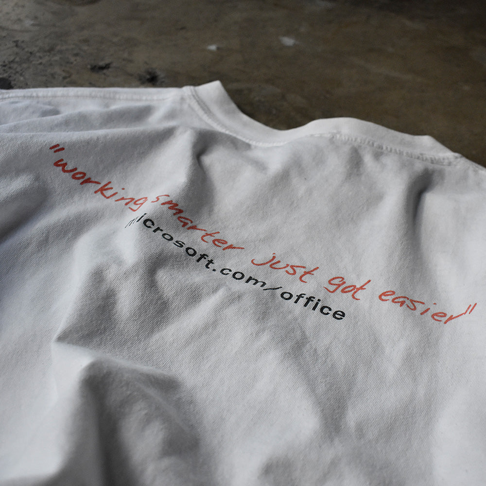 Y2K Microsoft “Office XP” 企業Tシャツ 231203H