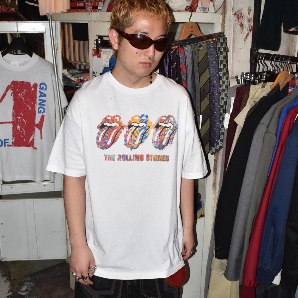Y2K THE ROLLING STONES “Licks World Tour 2002/03” ロックTシャツ 260512H