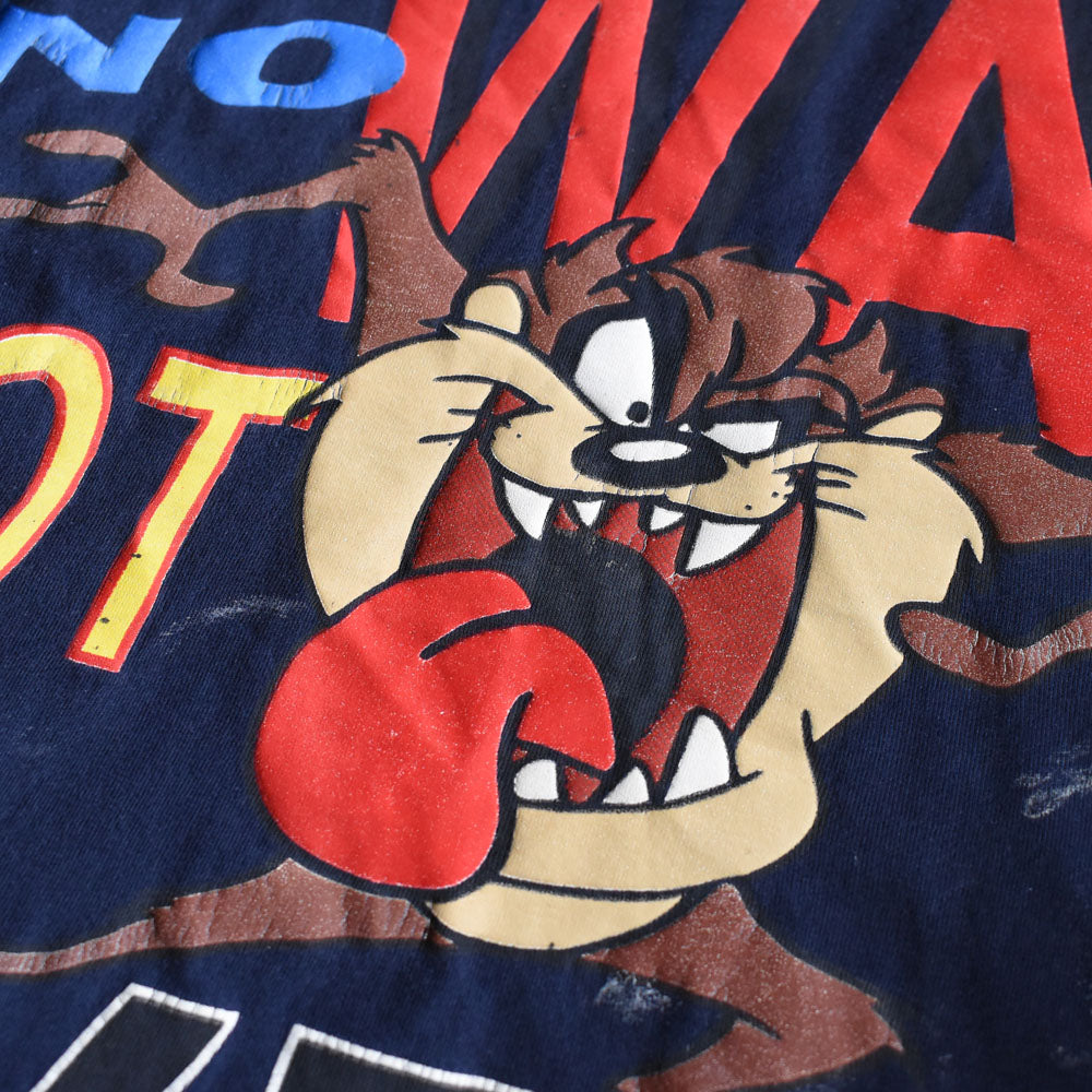 90’s Looney Tunes “TAZMANIAN DEVIL” キャラクターTシャツ 250604