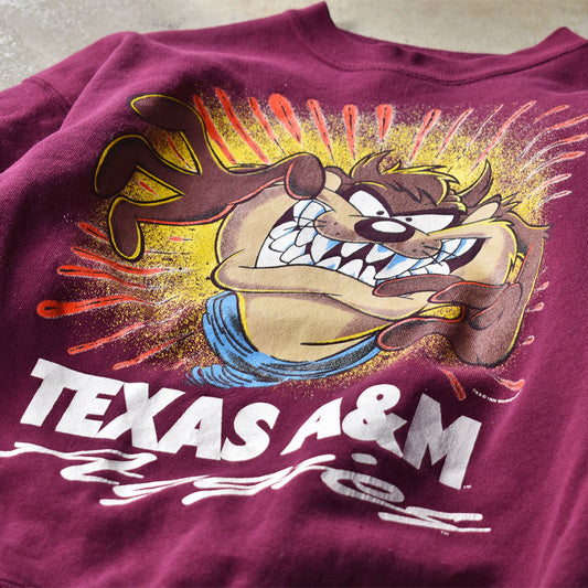 90's Looney Tunes/ルーニー・テューンズ ”TAZ” スウェット USA製 230627