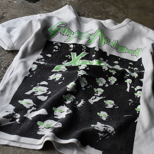70's X-Ray Spex “GERM Free Adolescents” ロック Tシャツ Euro製 240102HY33