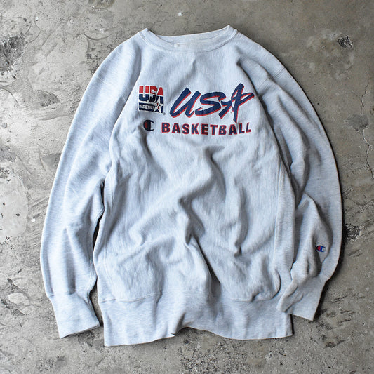 90's Champion “USA BASKETBALL” リバースウィーブ スウェット 240502H