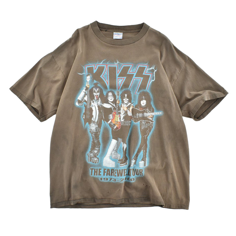 Y2K KISS "THE FAREWELL TOUR" 鬼フェード ロックTシャツ 260703H