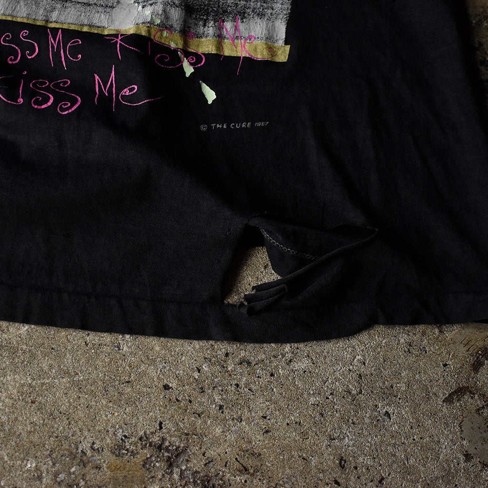 80's　The Cure/ザ・キュアー　"Kiss Me Kiss Me Kiss Me" Tee　230903HYY