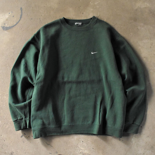 90’s NIKE small swoosh ロゴ刺繍 スウェット 250328