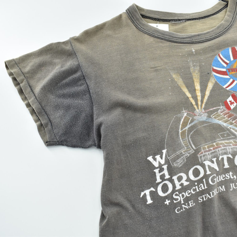 80's THE WHO "TORONTO 1980" ロックTシャツ 260522HFK2