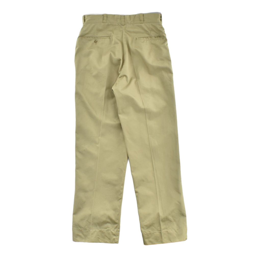 60's US ARMY WALDESジップ チノトラウザーズ ミリタリーパンツ 2600724H