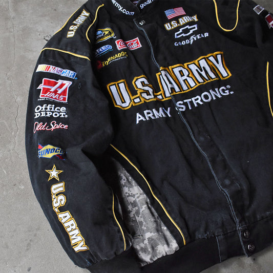 Y2K Chase Authentics “U.S. ARMY” NASCAR レーシングジャケット 251010H