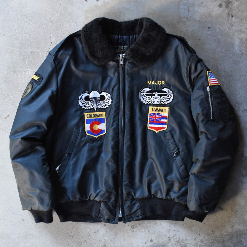 80’s Timber King ナイロン フライトジャケット 251128H