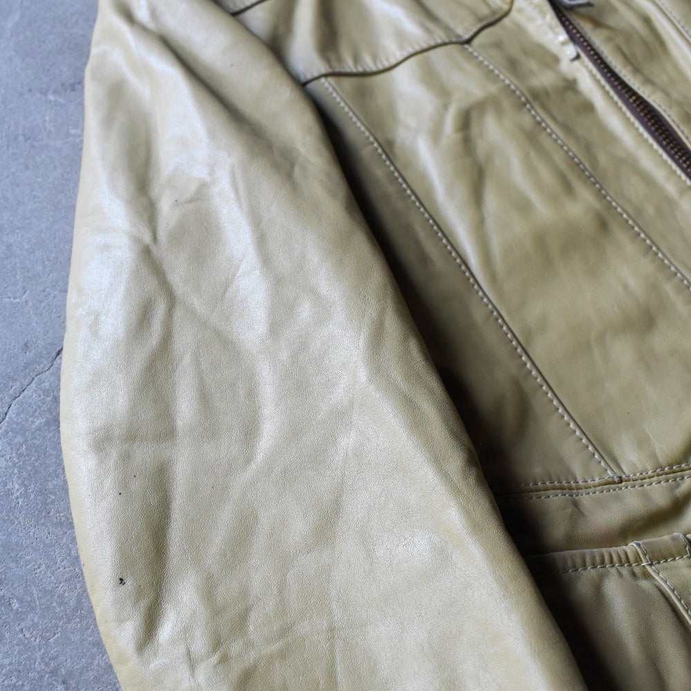 70’s East West “Smoke” パロディ レザージャケット ウルグアイ製 251118H