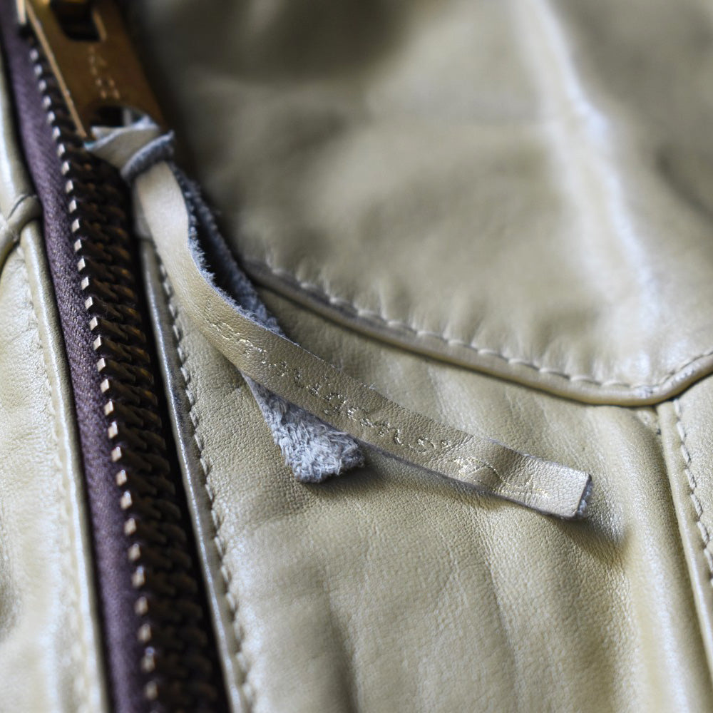 70’s East West “Smoke” パロディ レザージャケット ウルグアイ製 251118H