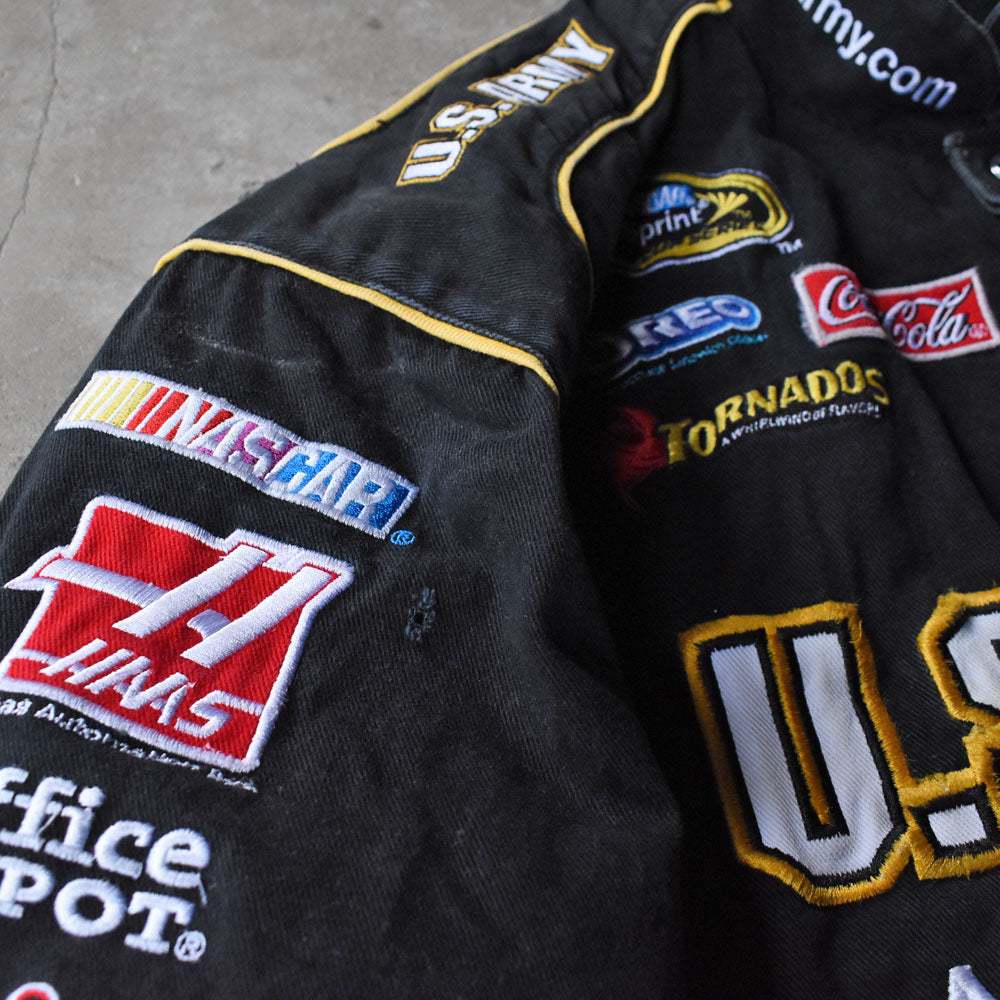 Y2K Chase Authentics “U.S. ARMY” NASCAR レーシングジャケット 251010H