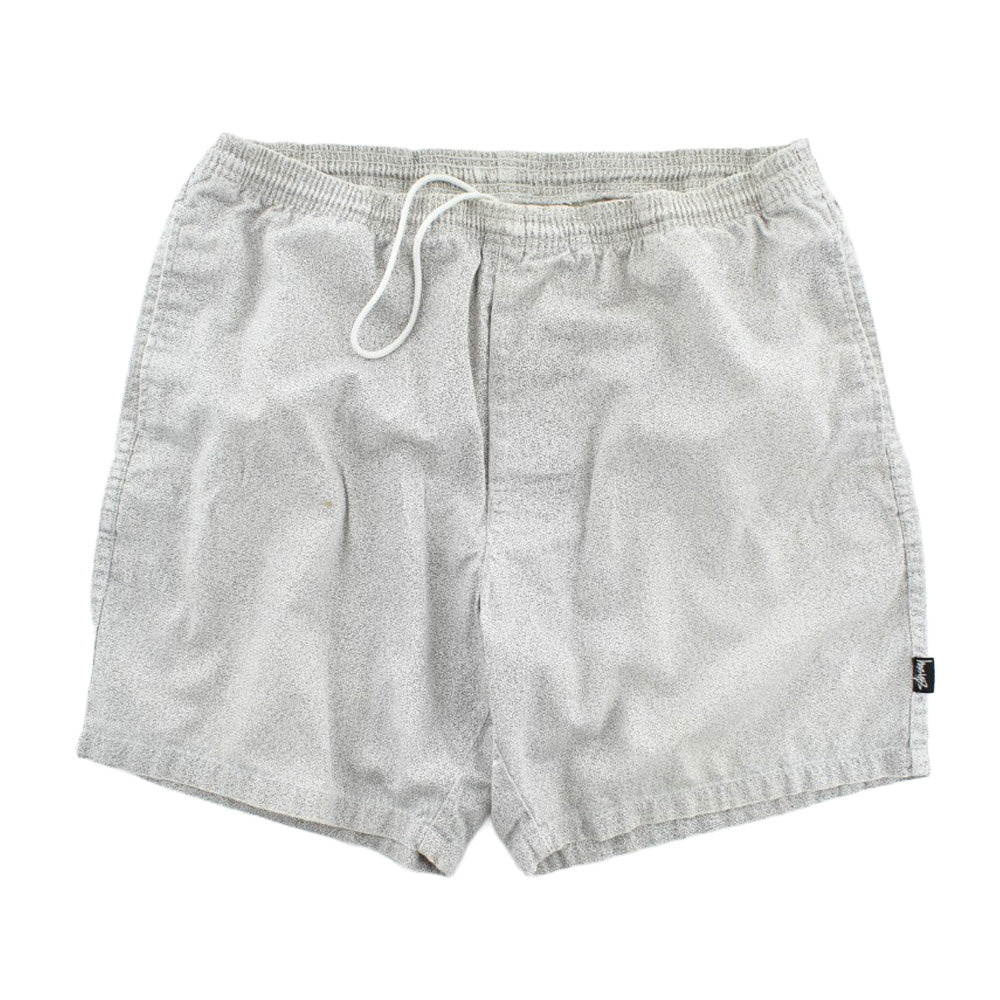 90's Stussy 黒タグ 総柄 イージーショーツ 2600710H
