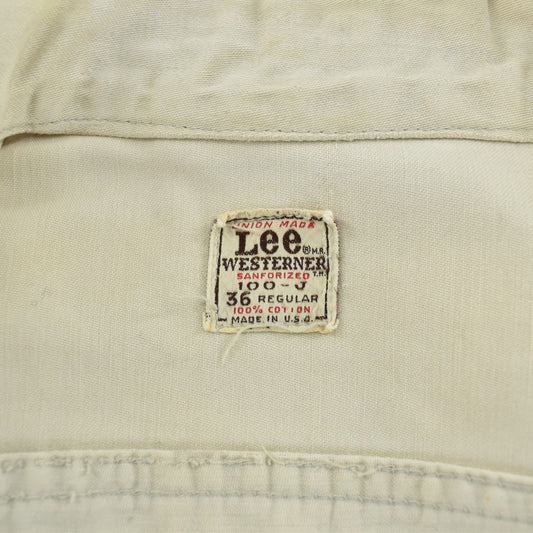 60's Lee 100-J WESTERNER サテンジャケット 260424H