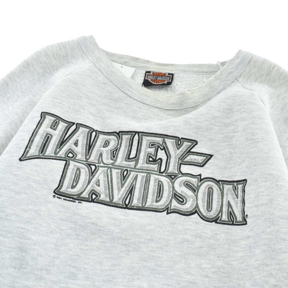 90’s Harley-Davidson ラグランスウェット 260529H