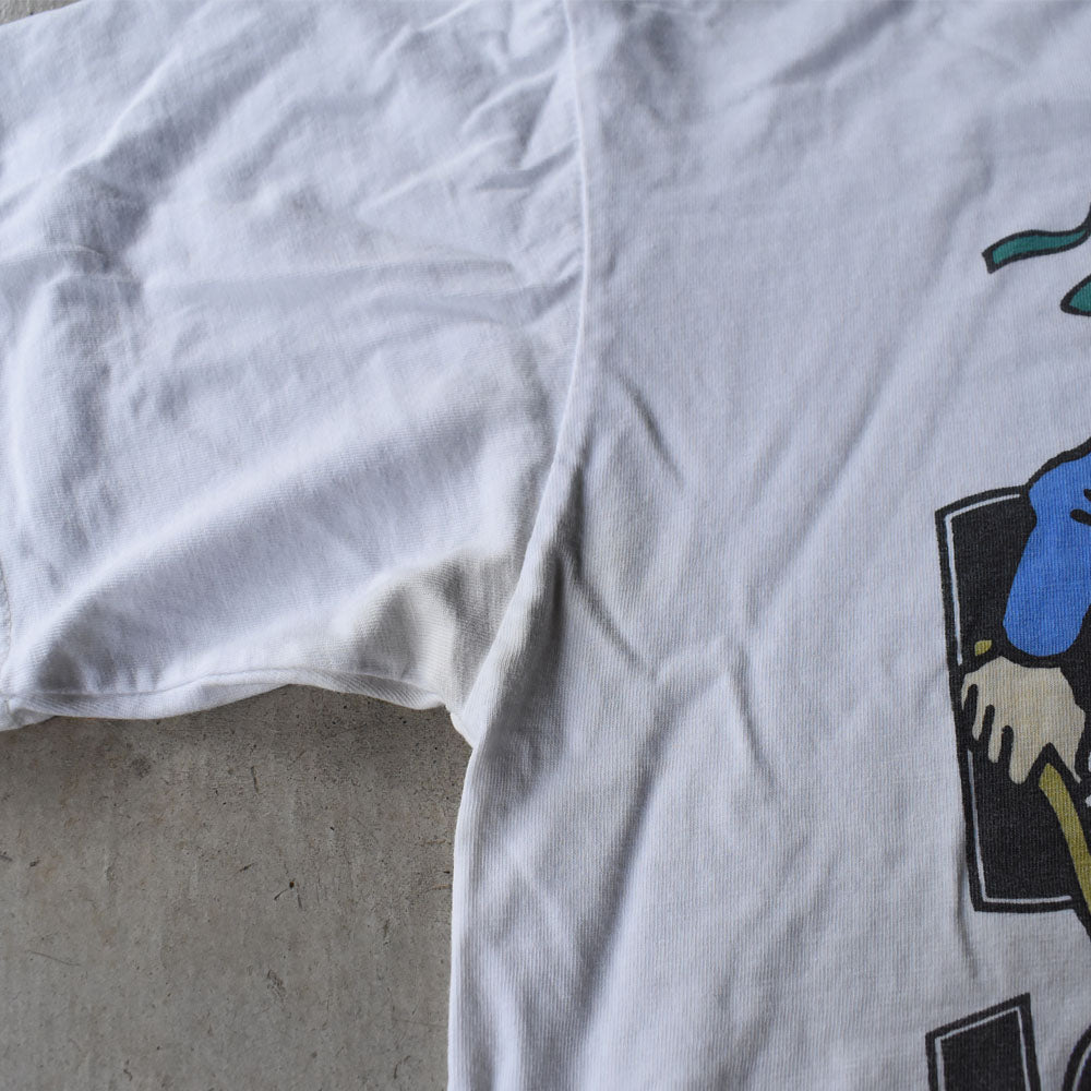 90-00’s The Adventures of Tintin “The Black Island” キャラクター Tシャツ 250916