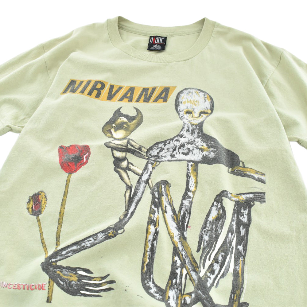 90's Nirvana "Incesticide" グランジ ロックTシャツ 260717HFK2