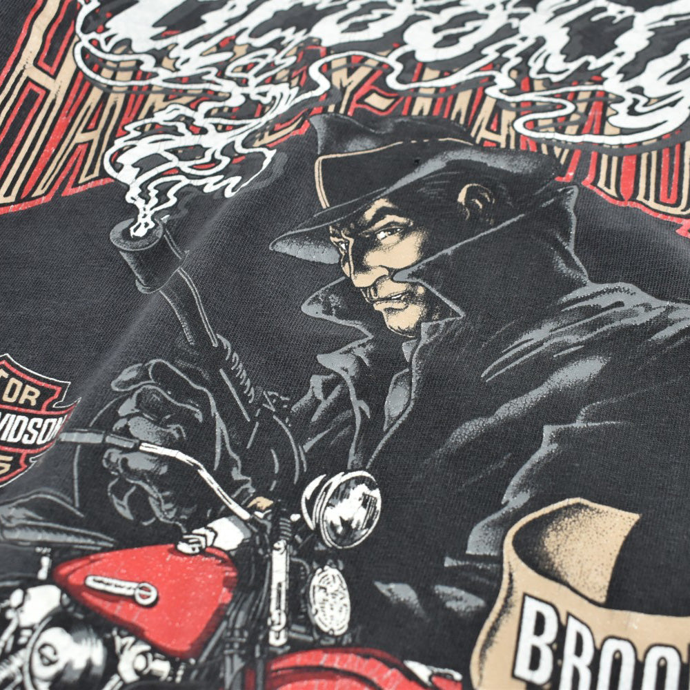 90's HARLEY-DAVIDSON "1936 KNUCKLEHEAD" ハーレーTシャツ USA製 260626H