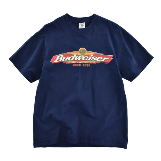 90's BUDWEISER "Your Mother's an Iguana" カメレオン ノベルティTシャツ 260619H