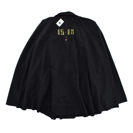 60's~ イタリア軍 ステンシル入り ウールケープ ポンチョ 260116H