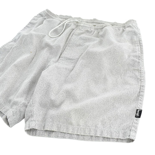 90's Stussy 黒タグ 総柄 イージーショーツ 260710H