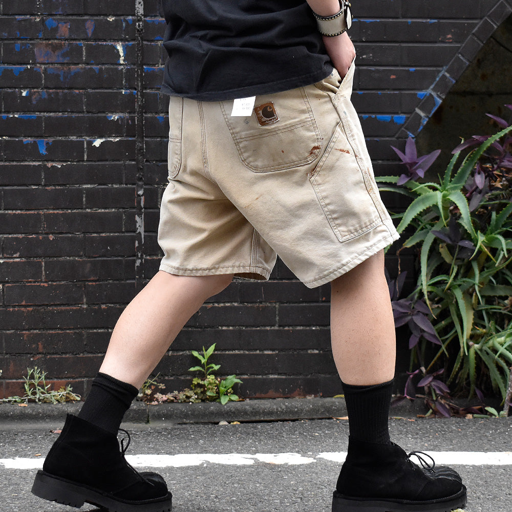 Y2K ペンキ！ Carhartt  ダック ショートパンツ 240627H