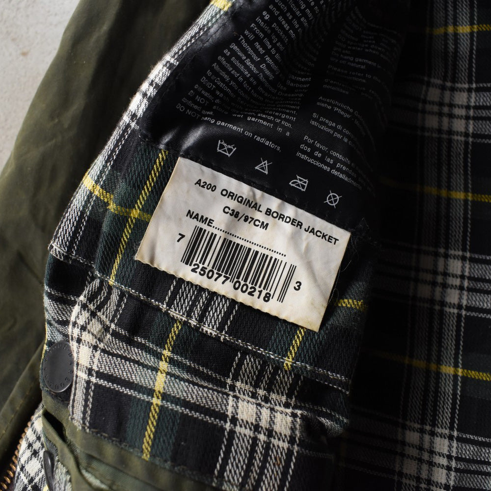 90’s Barbour "BORDER" オイルドジャケット 251212H