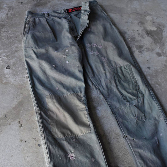 60’s Le Pigeon Voyageur BORO フレンチワークパンツ 251125H