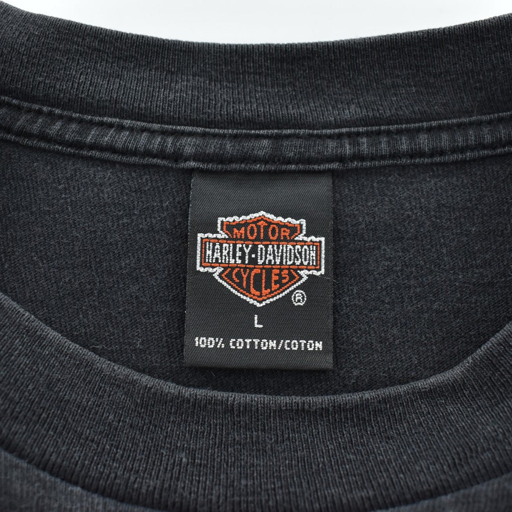 90's HARLEY-DAVIDSON "Legends Are Forever" イーグル バイカーTシャツ USA製 260814H