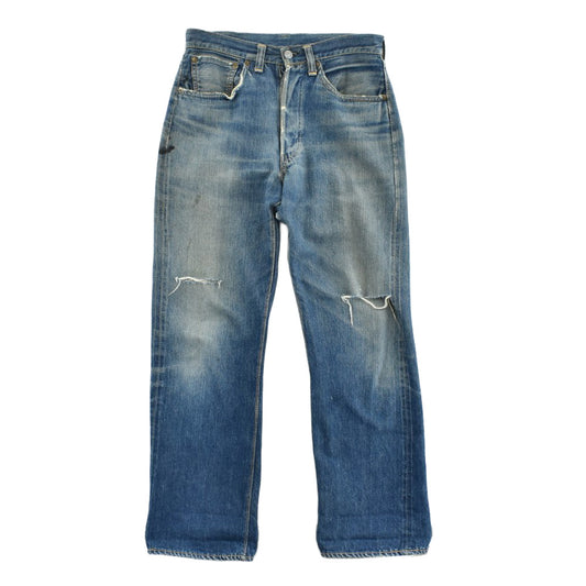50's Levi's 501XX "47 MODEL" 片面 レザーパッチ デニムパンツ 260612H831