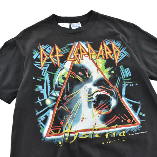 80’s DEF LEPPARD “Hysteria” ロックTシャツ 260522H