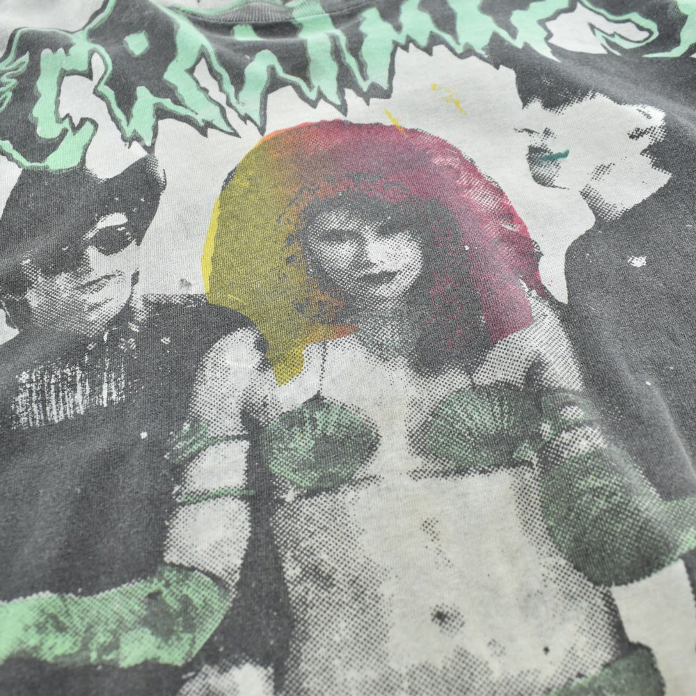 90's Mosquitohead The Cramps 総柄 サイコビリー ロックTシャツ 260724H