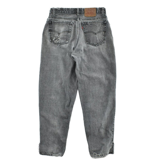 90's Levi's 560 ブラック クラッシュデニムパンツ USA製 260303H