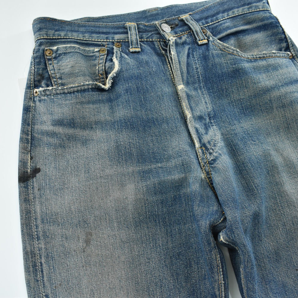 50's Levi's 501XX "47 MODEL" 片面 レザーパッチ デニムパンツ 260612H831