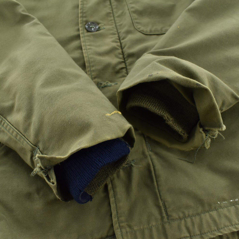 70's U.S.NAVY A-2 Deck 米軍実物 デッキジャケット 260918H