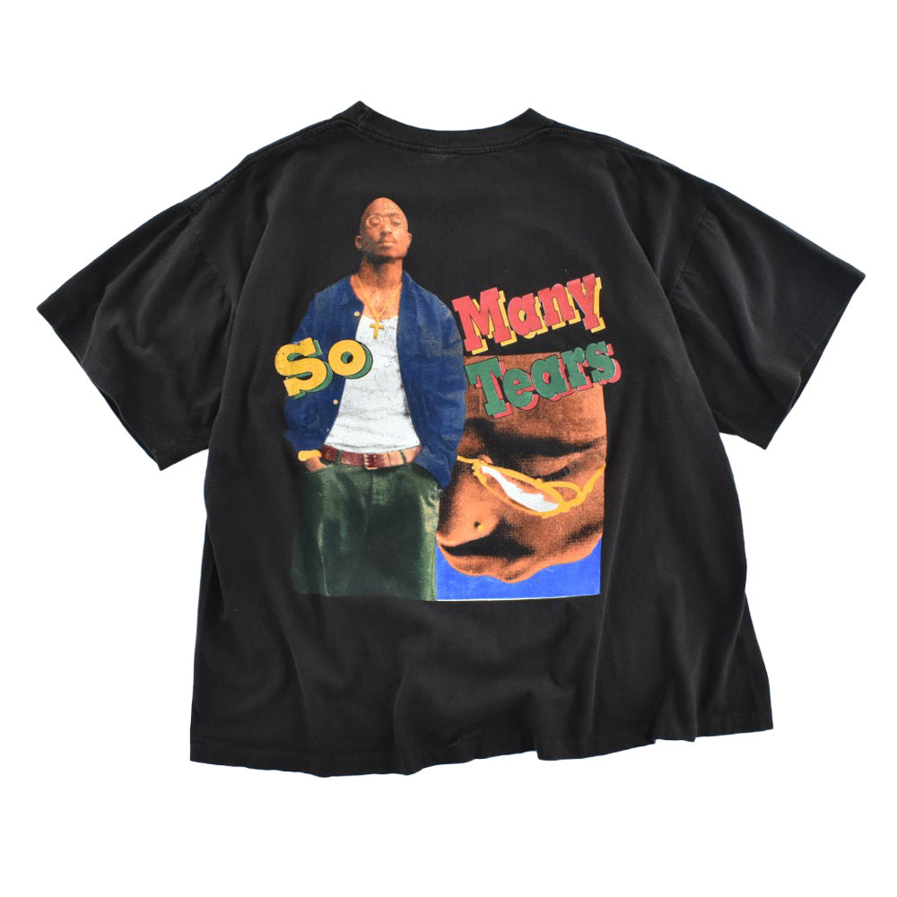 90's 2PAC "So Many Tears" ラップT 260811HSH1