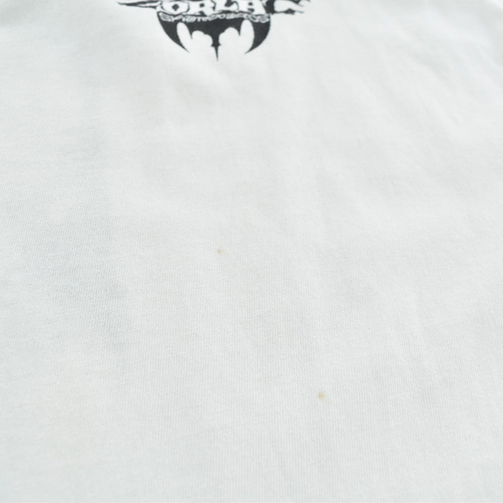 90's ZORLAC "Aaron Deeter" PUSHEAD スカル バットロゴ スケートT 260908H