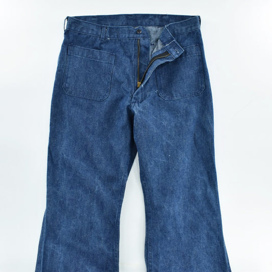 80's  U.S. NAVY デニム セーラーパンツ 260220H