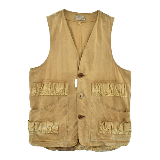 50’s SEARS ACTIVE Sportswear "BORO" ダック ハンティングベスト 260331H