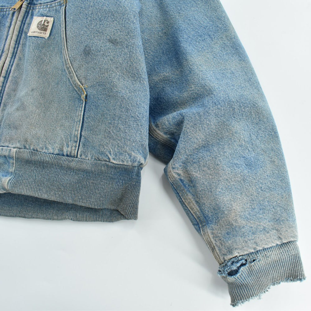 Y2K Carhartt チェックライナー デニム アクティブジャケット 260807