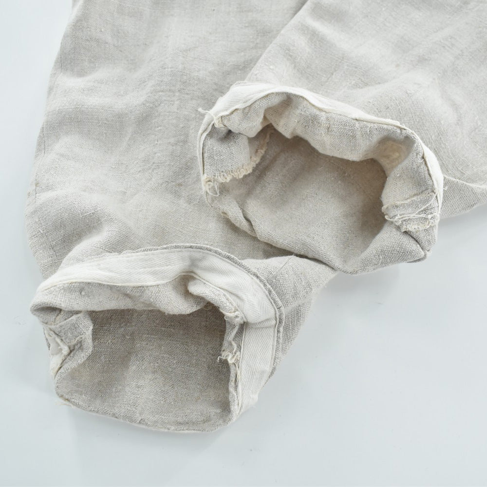 1920's~ Antique French Linen Trousers リネン ワークパンツ 260428H