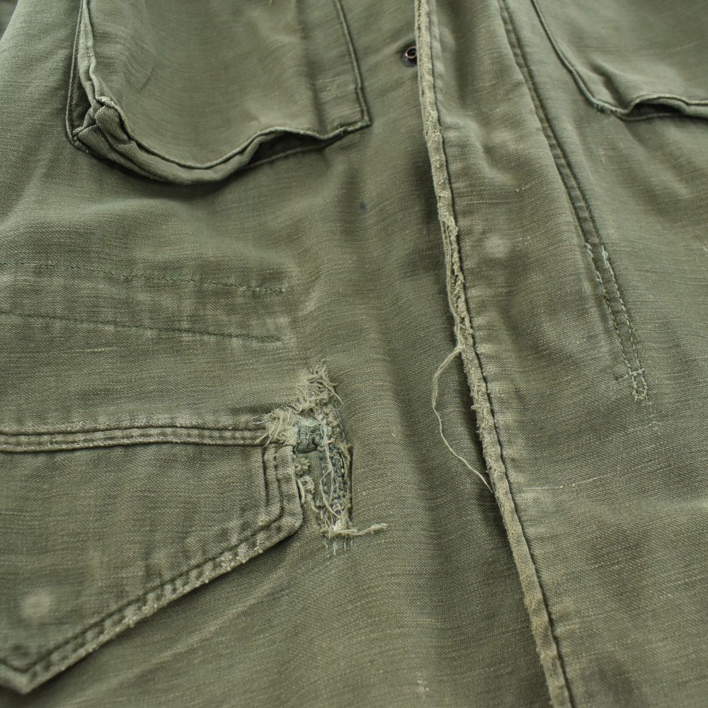 60’s U.S. ARMY M-65 フィールドジャケット 2nd type 100%コットン 260508H