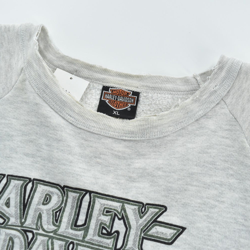 90’s Harley-Davidson ラグランスウェット 260529H