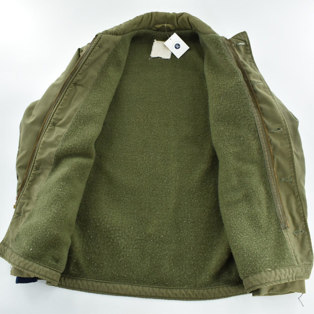 70's U.S.NAVY A-2 Deck 米軍実物 デッキジャケット 260918H
