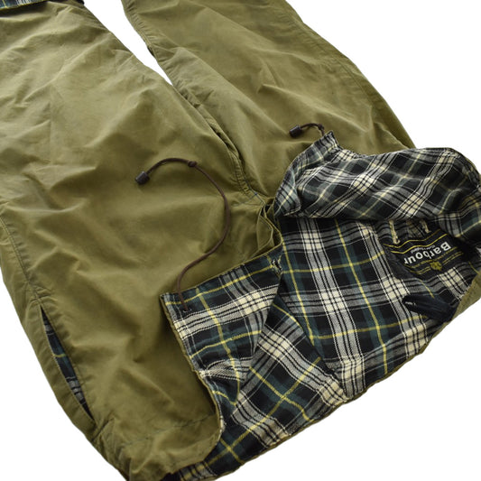 70's 1ワラント Barbour オイルドコットン オーバーパンツ 260714H